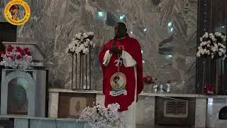 THE SPEECH AND THE PRESENTATION OF GIFT FROM THE GRADUATE OF LUMEN CHRISTI COLLEGE.