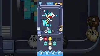 Pixel Flow - Level 1086 | Santa #pixelflow #games #pixelextended #gaming #gameplay #puzzle