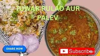 Roz Roz ki khic khic kya banega to aiye aaj banate hain toor pulao with palav.@kashminasaiyed7575 