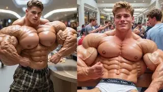 WELL SHAPED BIG SIZE AI MUSCLE BOY'S