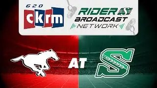 RIDER BROADCAST NETWORK: Calgary Stampeders vs Saskatchewan Roughriders July 11th 2025