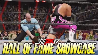 WWE 2K17 Hall of Fame Showcase - STING vs BRET HART!! (WWE 2K17 2K Showcase DLC)