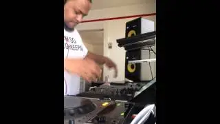 @djcurtkrez Rocking out to Ursula down with me DjLife