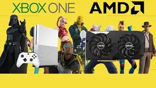 XBOX ONE - ONE S VS PC GPU RX6600 | Fortnite | 1080p - 60 FPS |