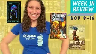 I finished 3 books!! 1000+ pages || Reading Vlog || November 2020 [CC]