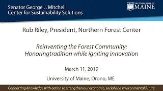 Rob Riley, Mitchell Center Talk Series, 3/11/2019