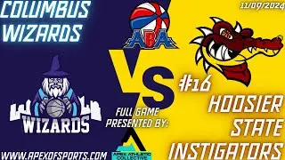 Game 3: Columbus Wizards @ Hoosier State Instigators - 11/09/2024