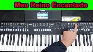 Meu Reino Encantado lourenço e Lourival versão Daniel Vídeo aula teclado