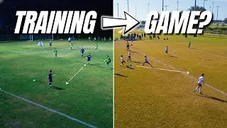 We Tested Our Drills in ACTUAL Games (Youth Soccer)