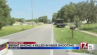 Baby in mom's arms among 4 killed in Florida shooting