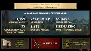 200m firemaking HCIM (96 con) - Wintertodt