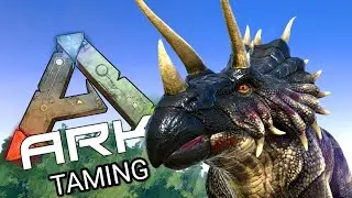 Taming trike in ark || ARK MOBILE|| My first ark video #ark #arksurvivalevolved