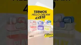 Termos Hello Dream Doble Tapa LWCC