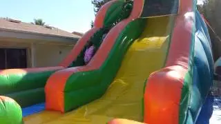Luau Water Slide Rental Phoenix AZ | Luau Party Ideas