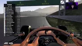 Formel 1:Paar Rennen  fahren  mit salz