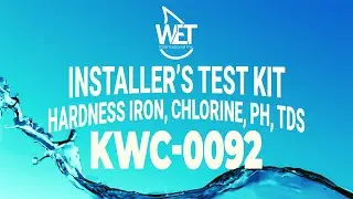 Installer's Test Kit (hardness, Iron, chlorine, pH, TDS) (KWC-0092) | Water Conditioning