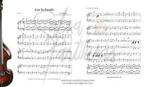 CASI TE ENVIDIO (ANDY MONTA&Ntilde;EZ) Sheet Music for PIANO (SALSA PARTITURAS)