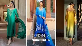 Latest 2024 ombre dress designing ideas|Easy to recreate dress|Formal collection
