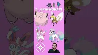 TOP 5 FAIRY TYPE POKEMON #pokemon #pokemonnuzlocke #pokemonscarletandviolet