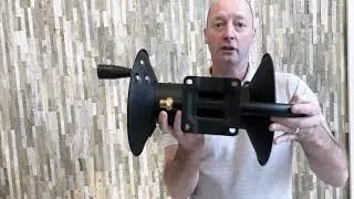 High Pressure Hose Reel (100ft / 30m) - Fixed base for Pressure Washers