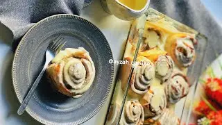 Cinnamon rolls recipe /by ayzah cuisine