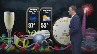 Frigid air flees as we move into 2026