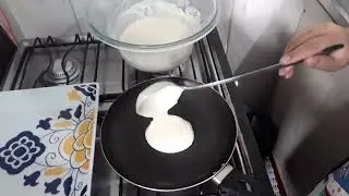 Como fazer panqueca sem ovo/Muito f&aacute;cil 😋
