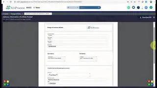 Ai4Process chatbot & emailbot based cross channel demo