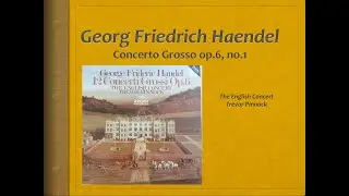 Haendel, Concerto Grosso op.6, no.1 - Video Score - Pinnock