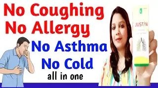 Justin Cough Syrup | Homeopathic Cough Syrup for Cough, Dry Cough, Wet Cough,Allergic Cough, Asthma