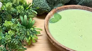 Creamy￼ broccoli￼ almond soup broccoli soup for weight loss|healthy soup recipe| ब्रोकोली बादाम सूप 