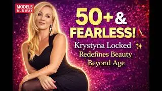 🔥 50+ & Fearless! Krystyna Locked Redefines Beauty Beyond Age 👠✨