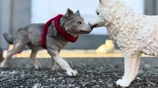 The grey wolf episode 4 a schleich series (season two)￼