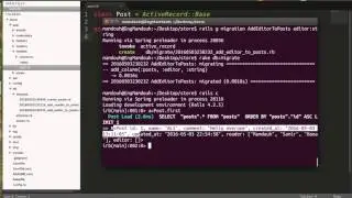 Rails Migration #16-2 | Adding Column Type Arry In Postgres Table