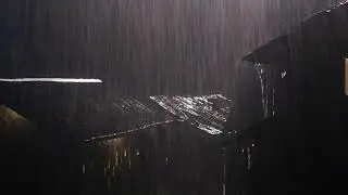 Heavy Rain and Thunder Sounds for Deep Sleeping - Relaxing Thunderstorm Live Stream