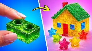 Sam&rsquo;s Jelly House DIY 🏡✨ Easy Cardboard & Paper Brick Craft for Kids