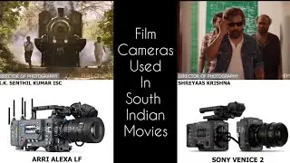 Movie cameras used in South Indian films | Indian Cinematography | Cinematography tutorial | ARRI