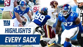 EVERY Sack from Giants 2020 Season | New York Giants