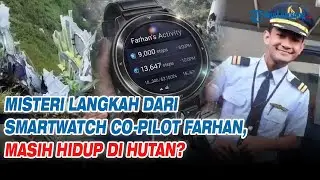Misteri Langkah dari Smartwatch Co Pilot Pesawat IAT Farhan, Masih Hidup di Hutan?