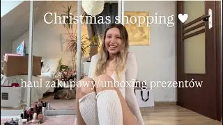 Unboxing all the gifts I bought 💞 vlogmas