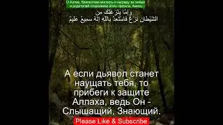 Коран Сура Аль Араф | 7:200 | Чтение Корана с русским переводом |Quran Translation #quranrecitation