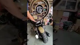 Royal Enfield classic 350 modified 🔥 foldable seat