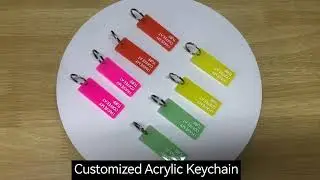Customized Acrylic Keychain