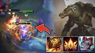 Renekton But I Burn And Melt Everyone! Wild Rift (Runes & Build)