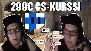 SUOMEN TWITCH-SKENE - 299&euro; CS-KURSSI & RICO LAULAA BARBIE GIRL