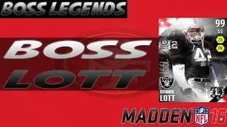 99 RONNIE LOTT!?!?!?!?!?!?! | MUT 16 Ultimate Legends