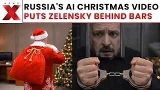 Putin Puts Zelensky On Naughty List! AI Christmas Video Shows Him Behind Bars | NewsX