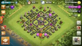 BEST TH8 DARK ELIXIR (DE) SAVING FARMING BASE WITH REPLAYS!