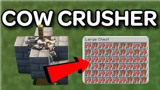 Minecraft Cow Farm Java 1.21.9