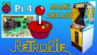 Raspberry Pi 4 RETROPIE unofficial build basic setup and configuration MAME Arcade emulation